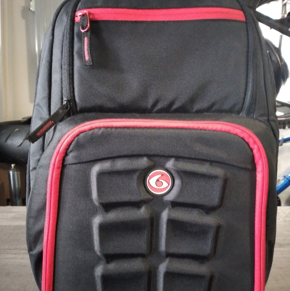 6 pack fitness expedition backpack 300 meal prep